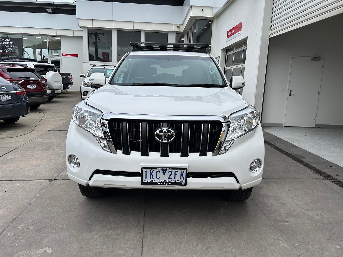 2016 Toyota Landcruiser Prado GXL in White