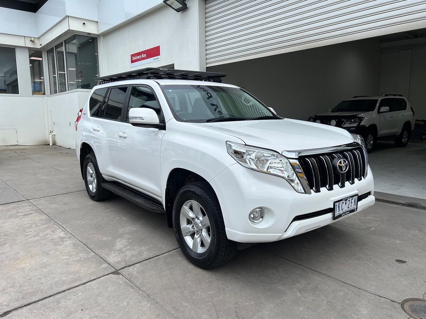 2016 Toyota Landcruiser Prado GXL in White