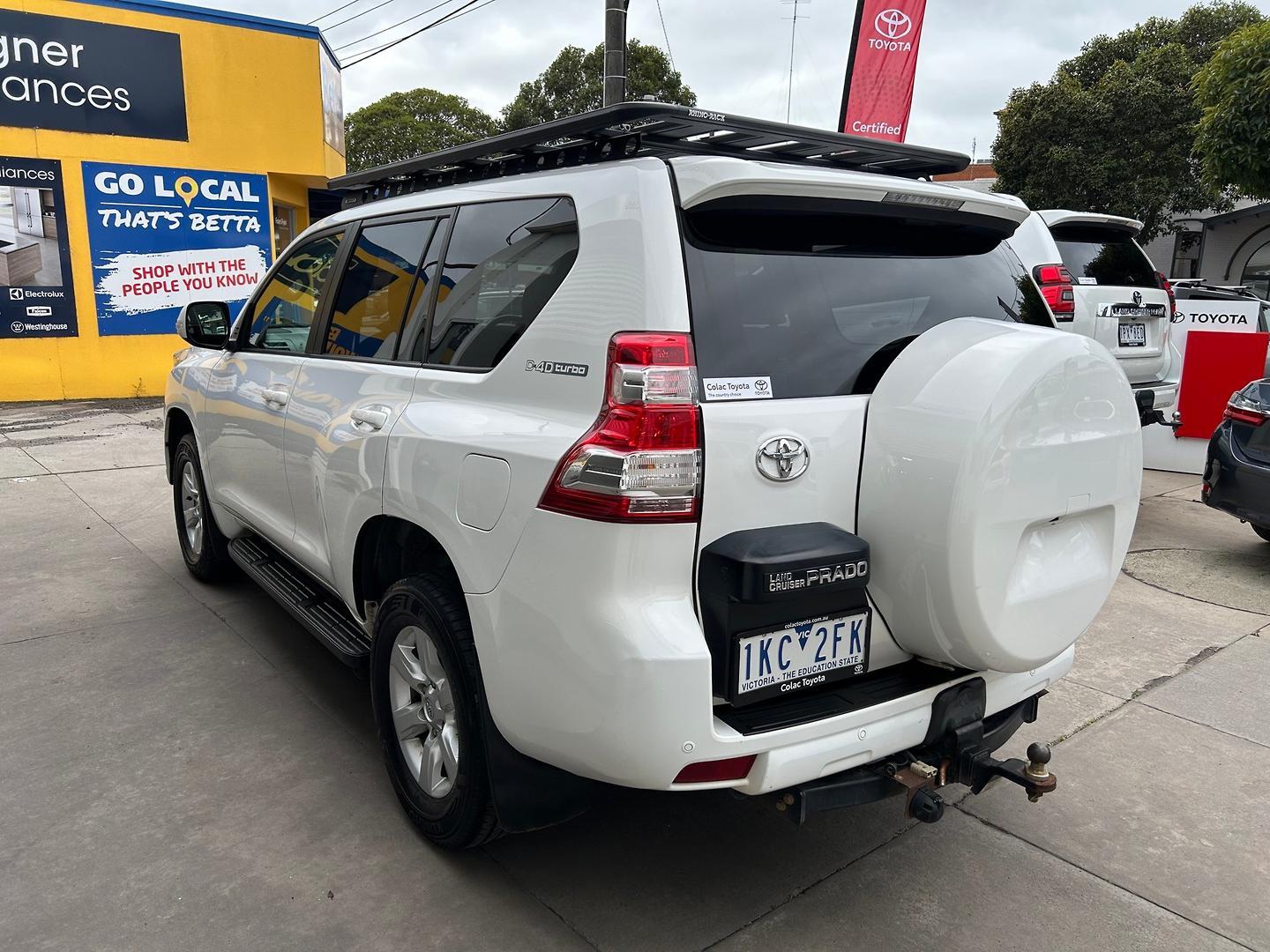 2016 Toyota Landcruiser Prado GXL in White