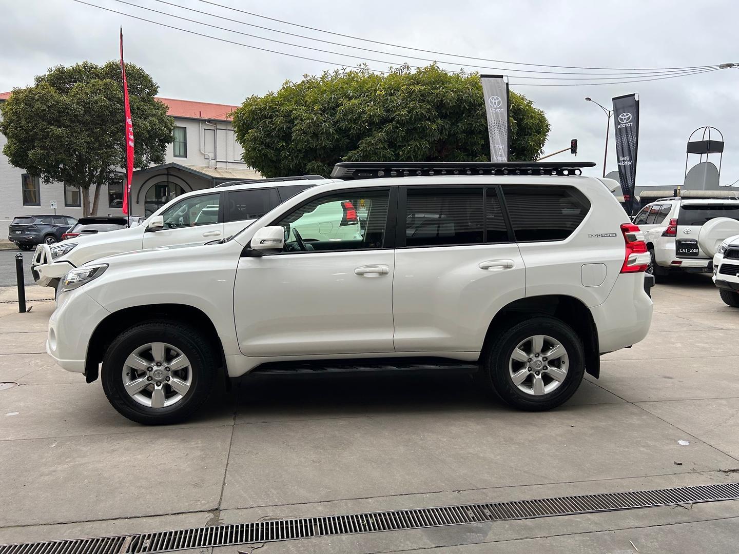 2016 Toyota Landcruiser Prado GXL in White