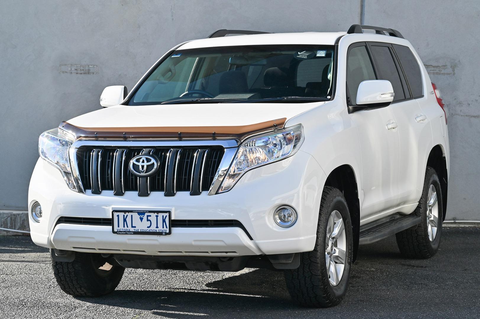 2017 Toyota Landcruiser Prado GXL in White