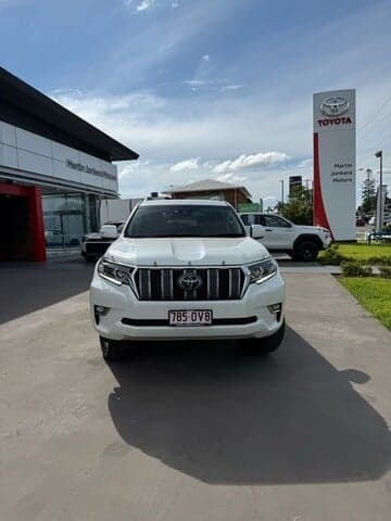 2017 Toyota Landcruiser Prado VX in White