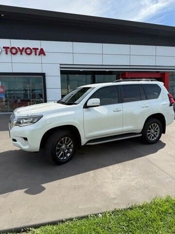 2017 Toyota Landcruiser Prado VX in White
