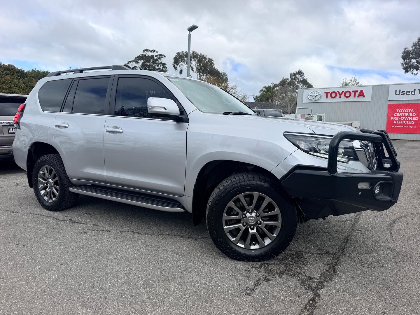 2018 Toyota Landcruiser Prado VX in Silver