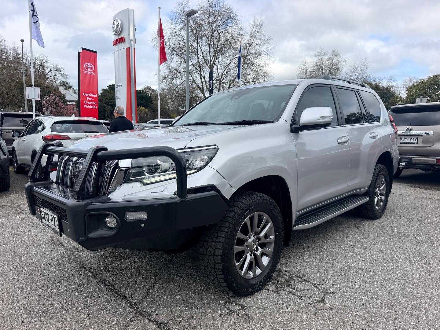 2018 Toyota Landcruiser Prado VX in Silver