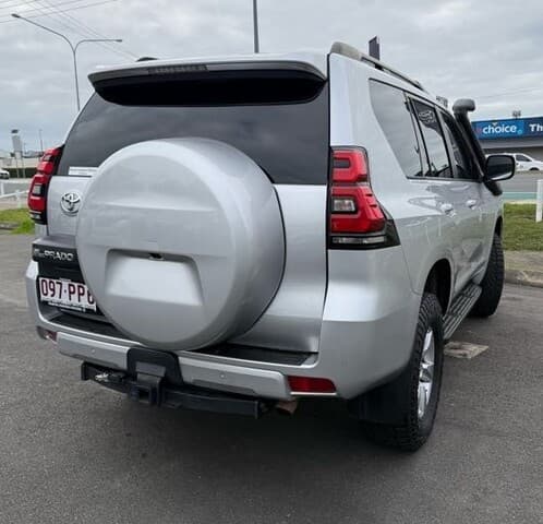 2018 Toyota Landcruiser Prado GXL in Silver