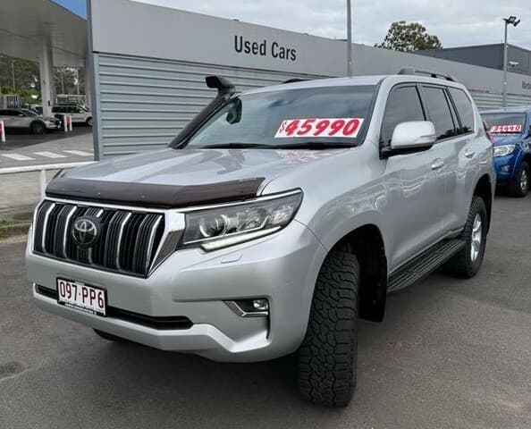 2018 Toyota Landcruiser Prado GXL in Silver