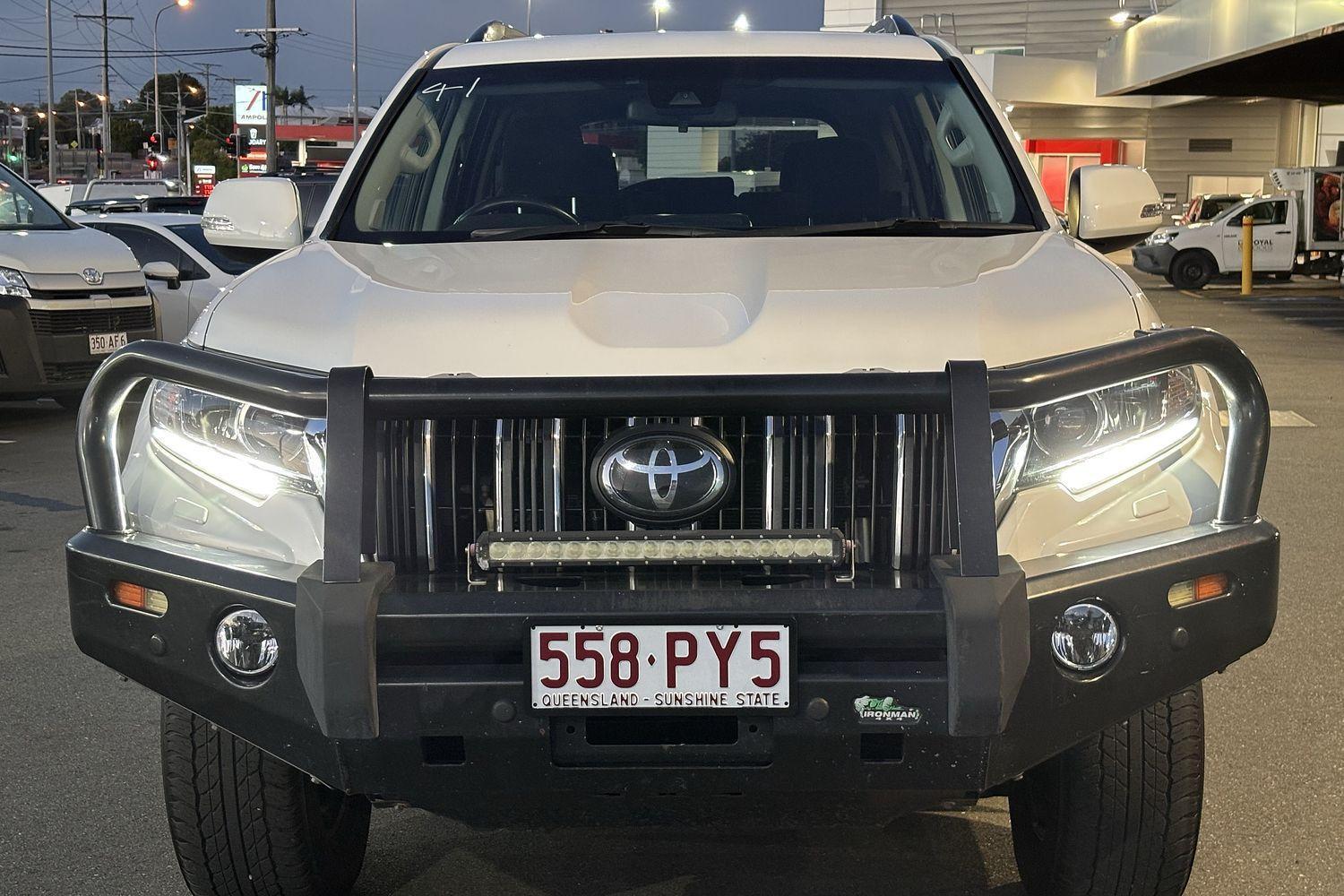 2018 Toyota Landcruiser Prado GXL in White