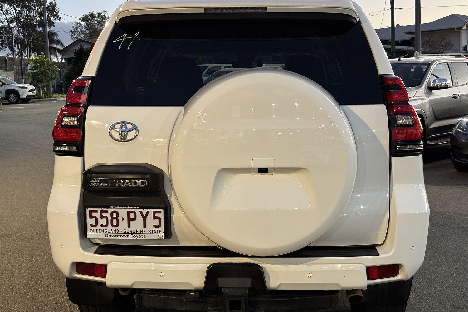 2018 Toyota Landcruiser Prado GXL in White
