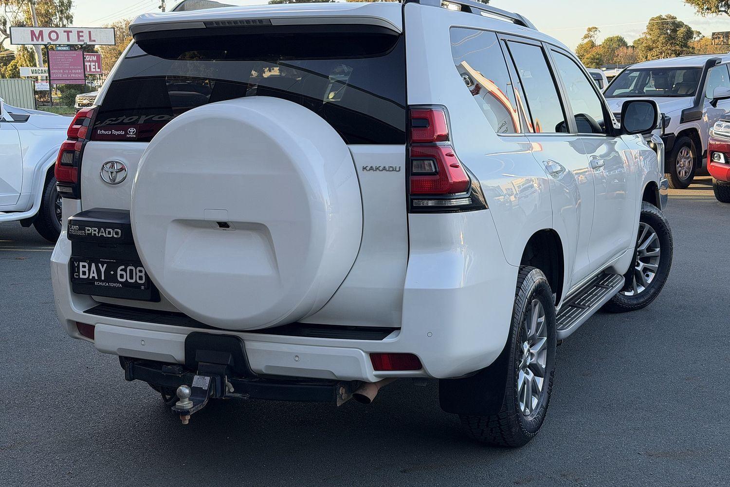 2019 Toyota Landcruiser Prado Kakadu in White