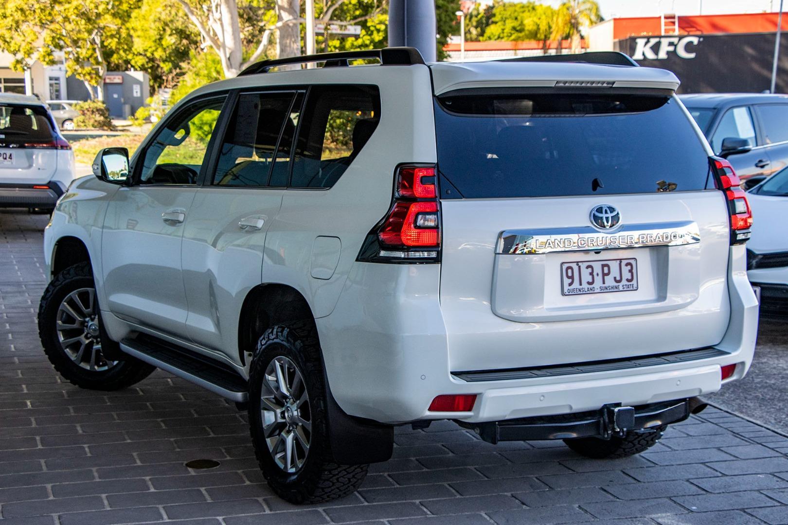 2019 Toyota Landcruiser Prado VX in White