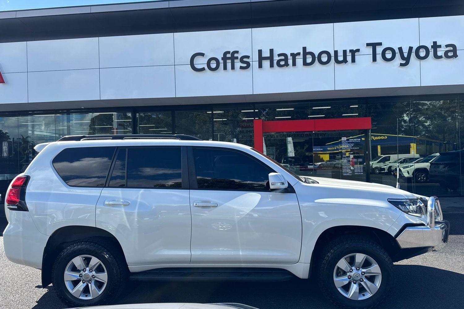 2019 Toyota Landcruiser Prado GXL in White
