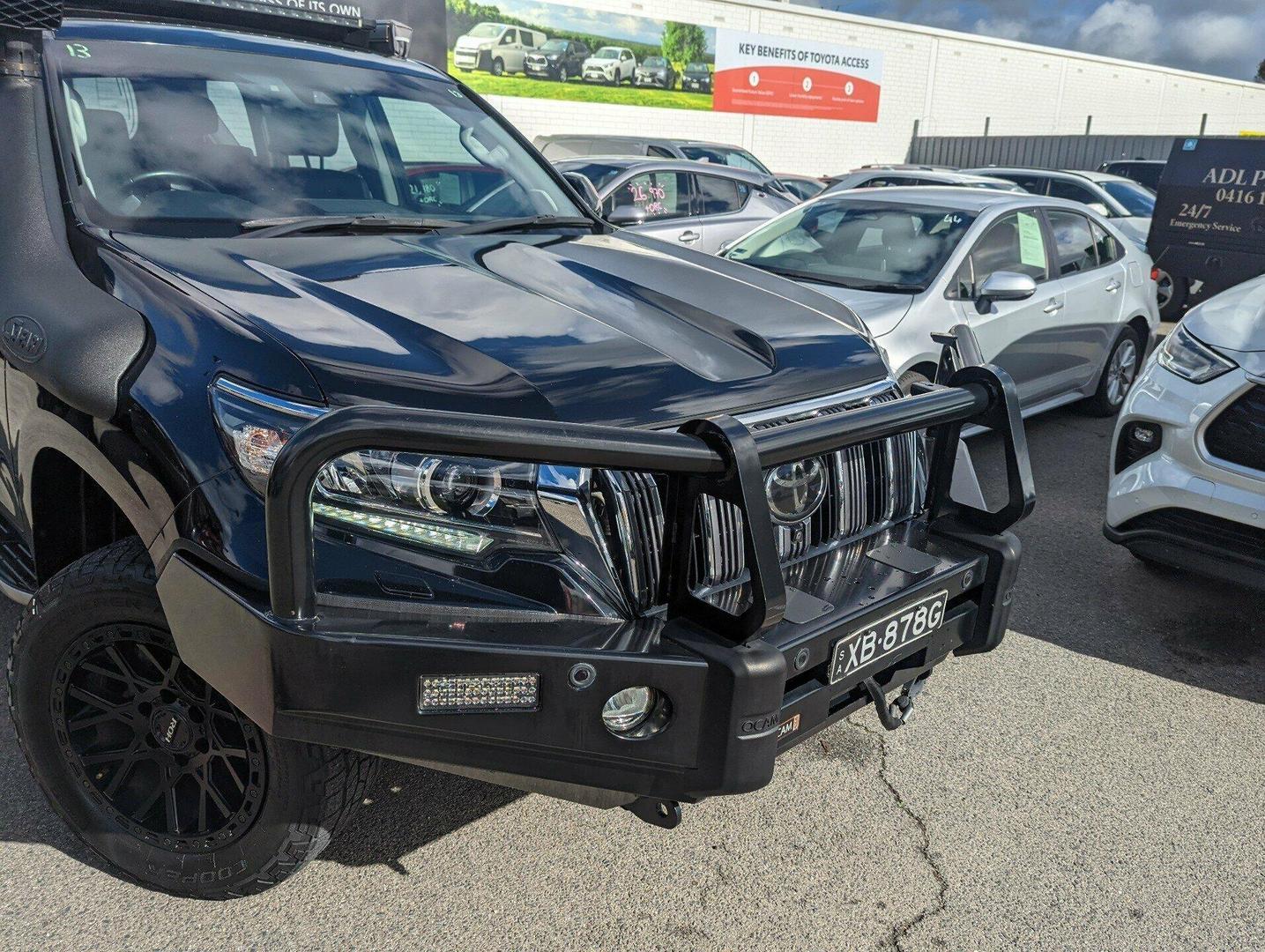 2020 Toyota Landcruiser Prado VX in Black