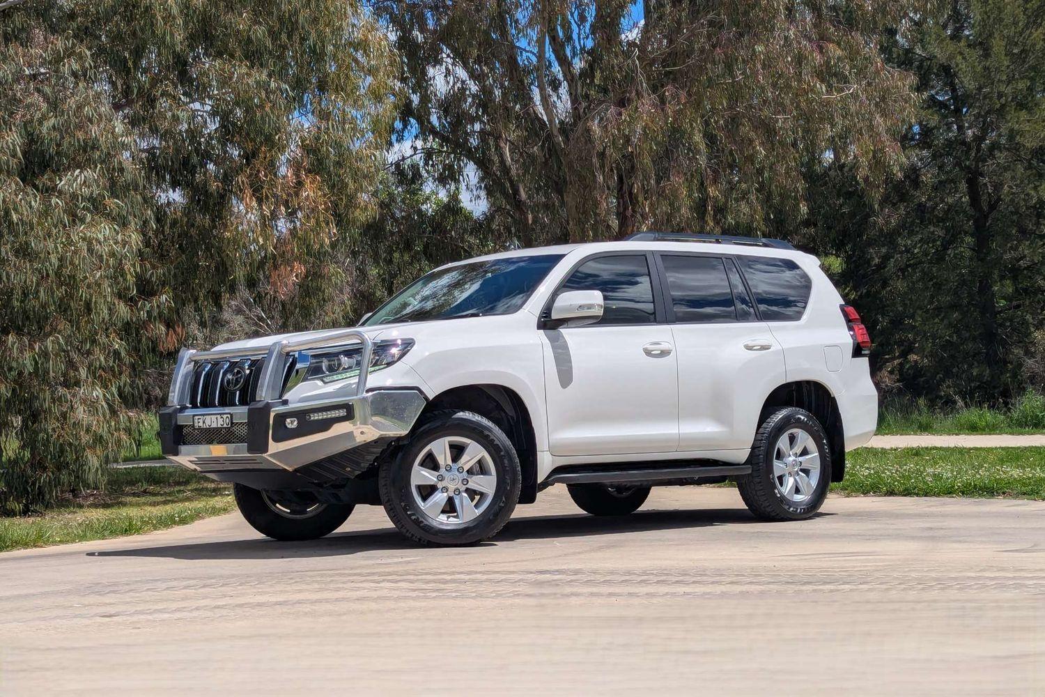 2020 Toyota Landcruiser Prado GXL in White