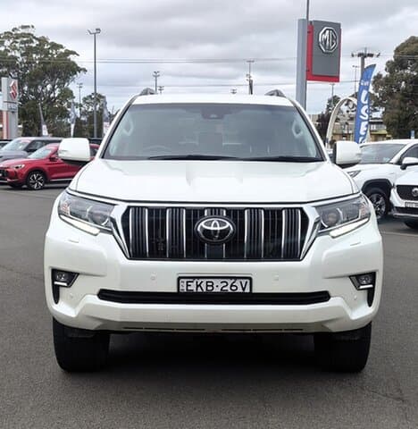 2020 Toyota Landcruiser Prado GXL in White