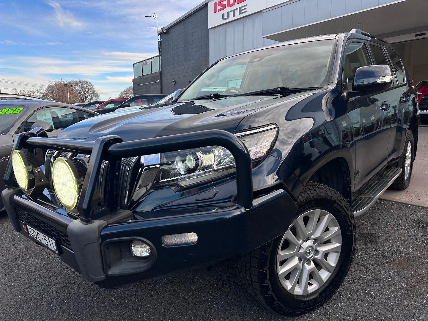 2021 Toyota Landcruiser Prado Kakadu in Black