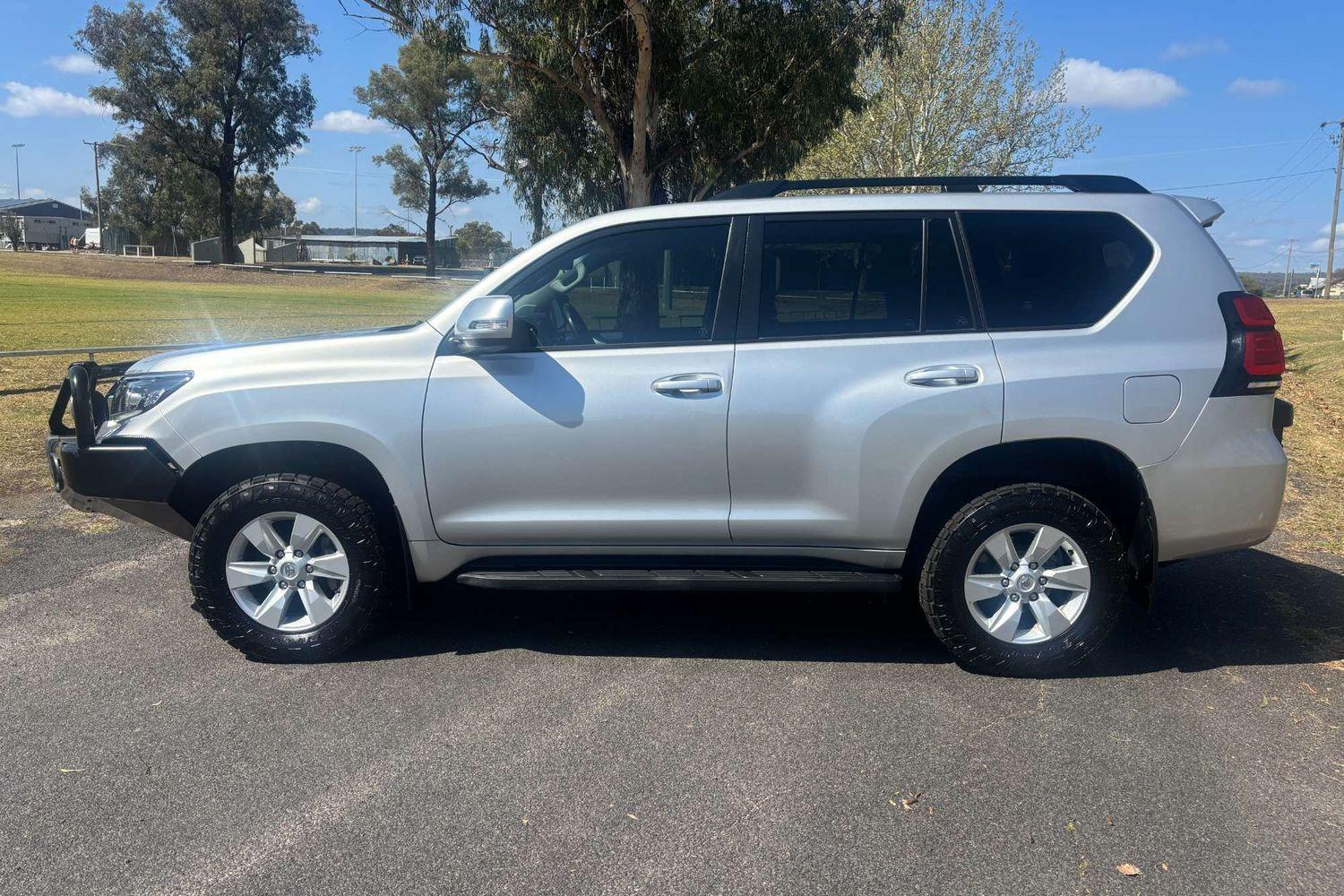 2021 Toyota Landcruiser Prado GXL in Silver