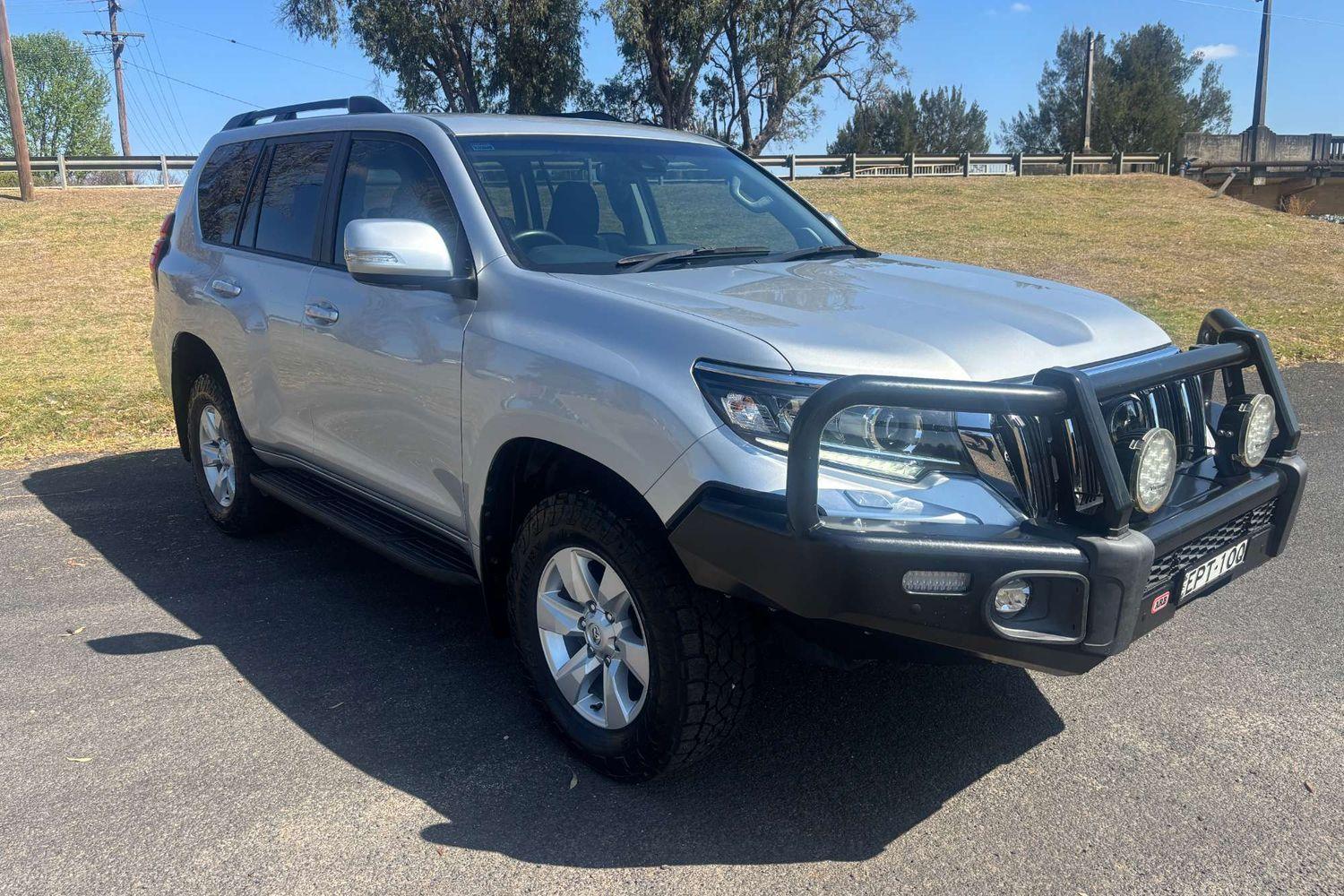 2021 Toyota Landcruiser Prado GXL in Silver