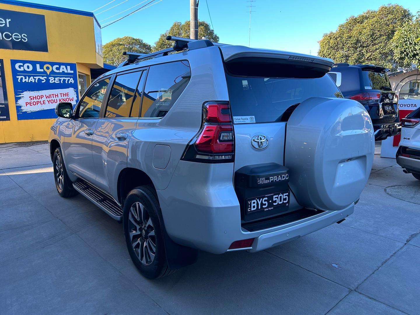 2022 Toyota Landcruiser Prado VX in Silver