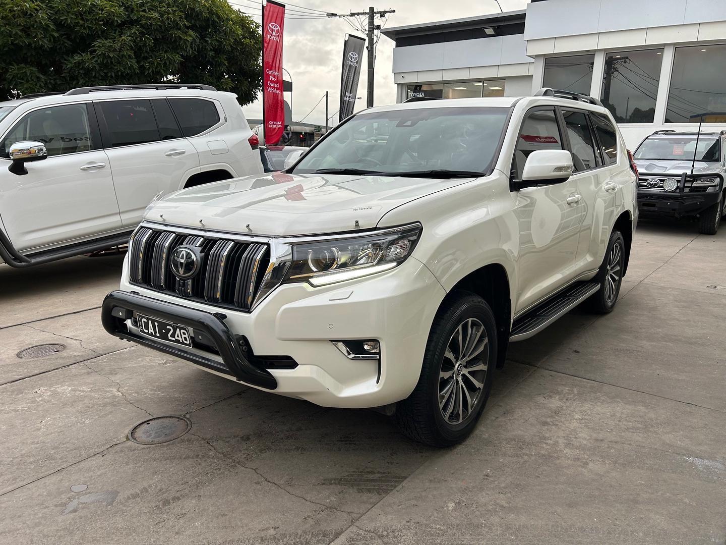 2022 Toyota Landcruiser Prado Kakadu in White