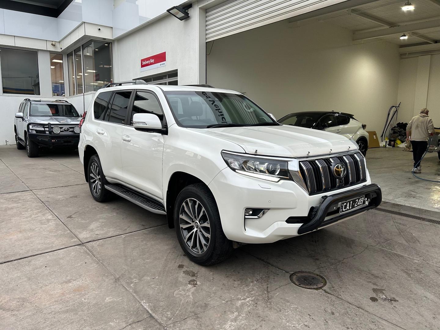 2022 Toyota Landcruiser Prado Kakadu in White