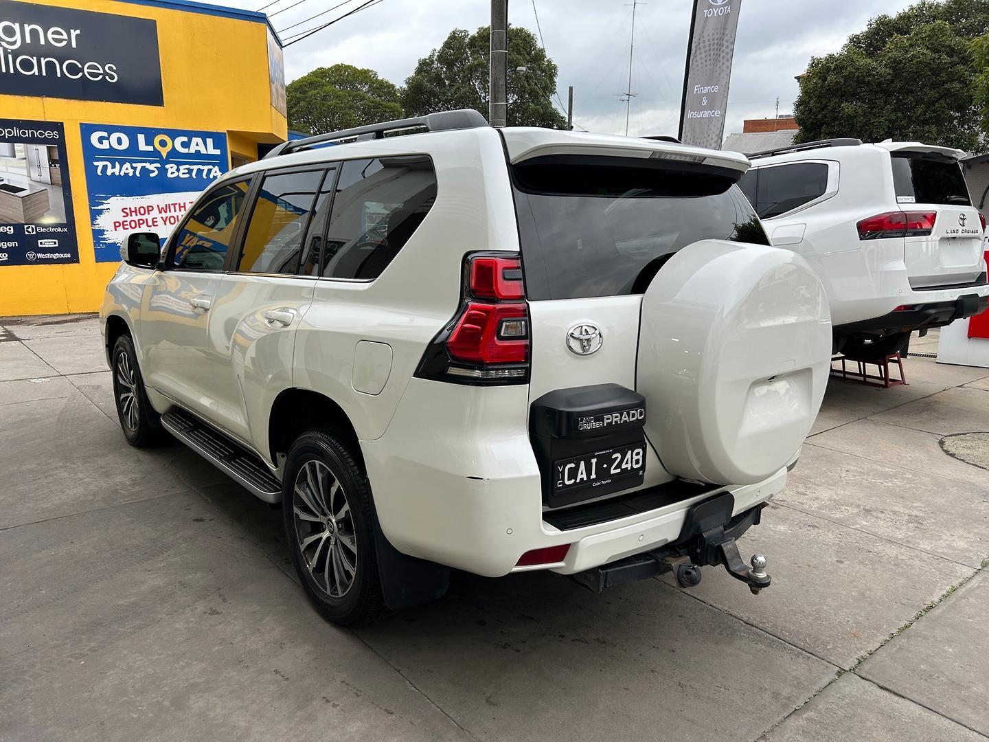 2022 Toyota Landcruiser Prado Kakadu in White