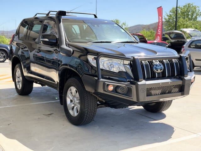 2023 Toyota Landcruiser Prado GX in Black