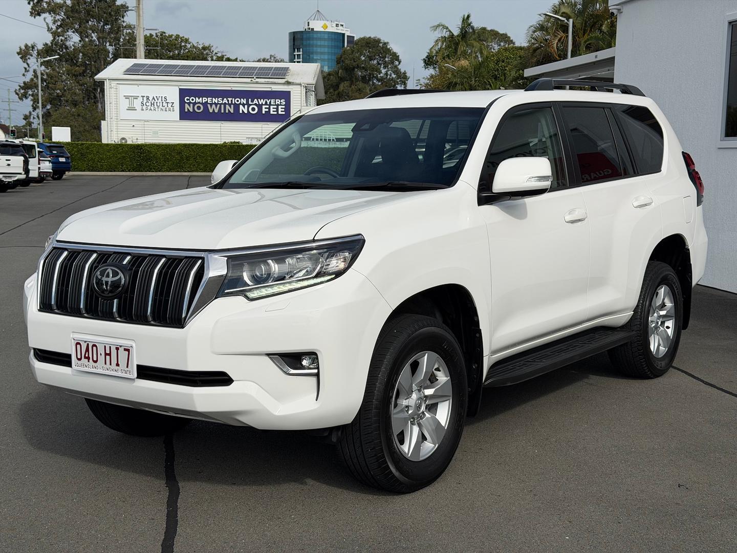 2023 Toyota Landcruiser Prado GXL in White