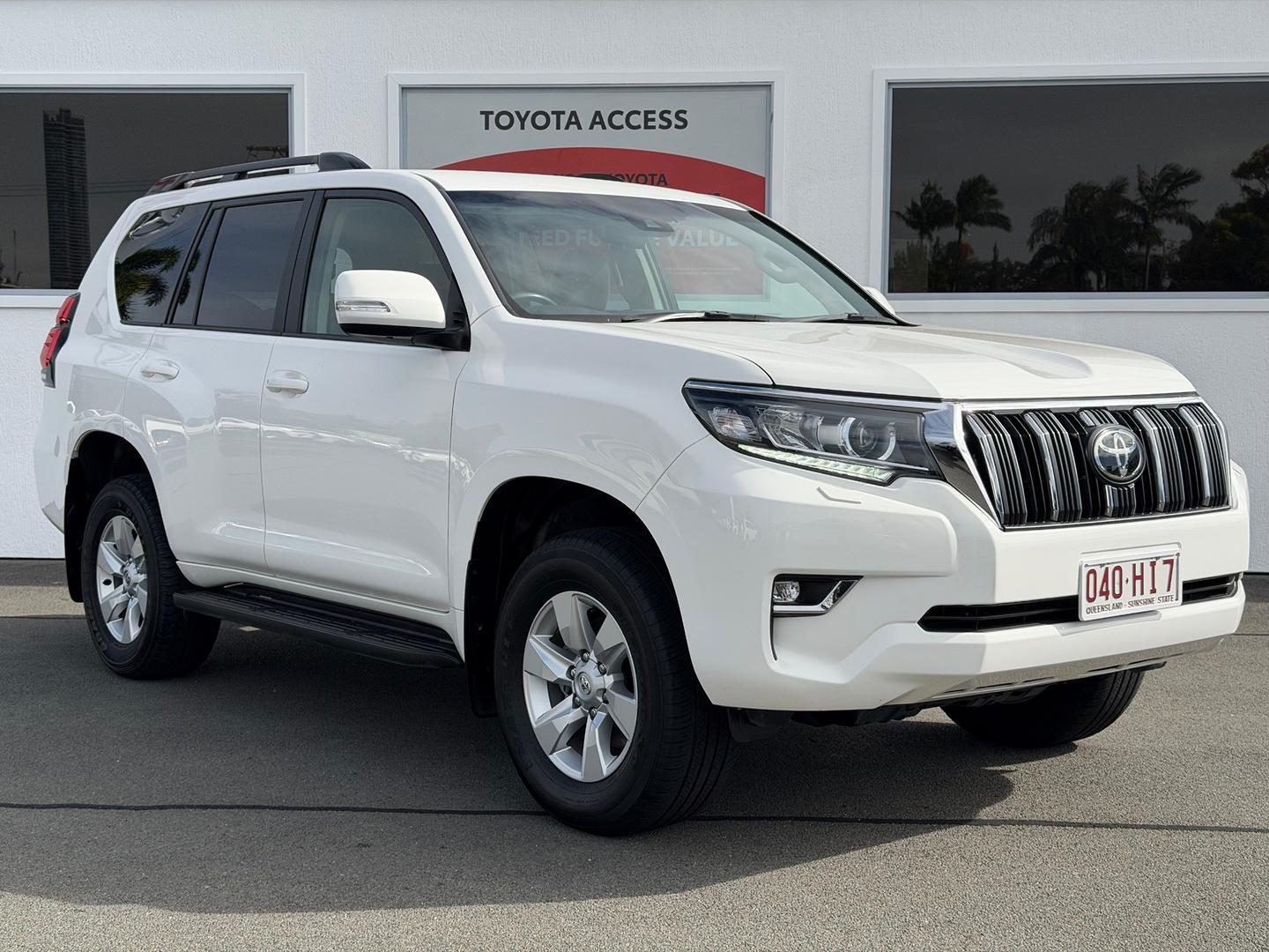 2023 Toyota Landcruiser Prado GXL in White