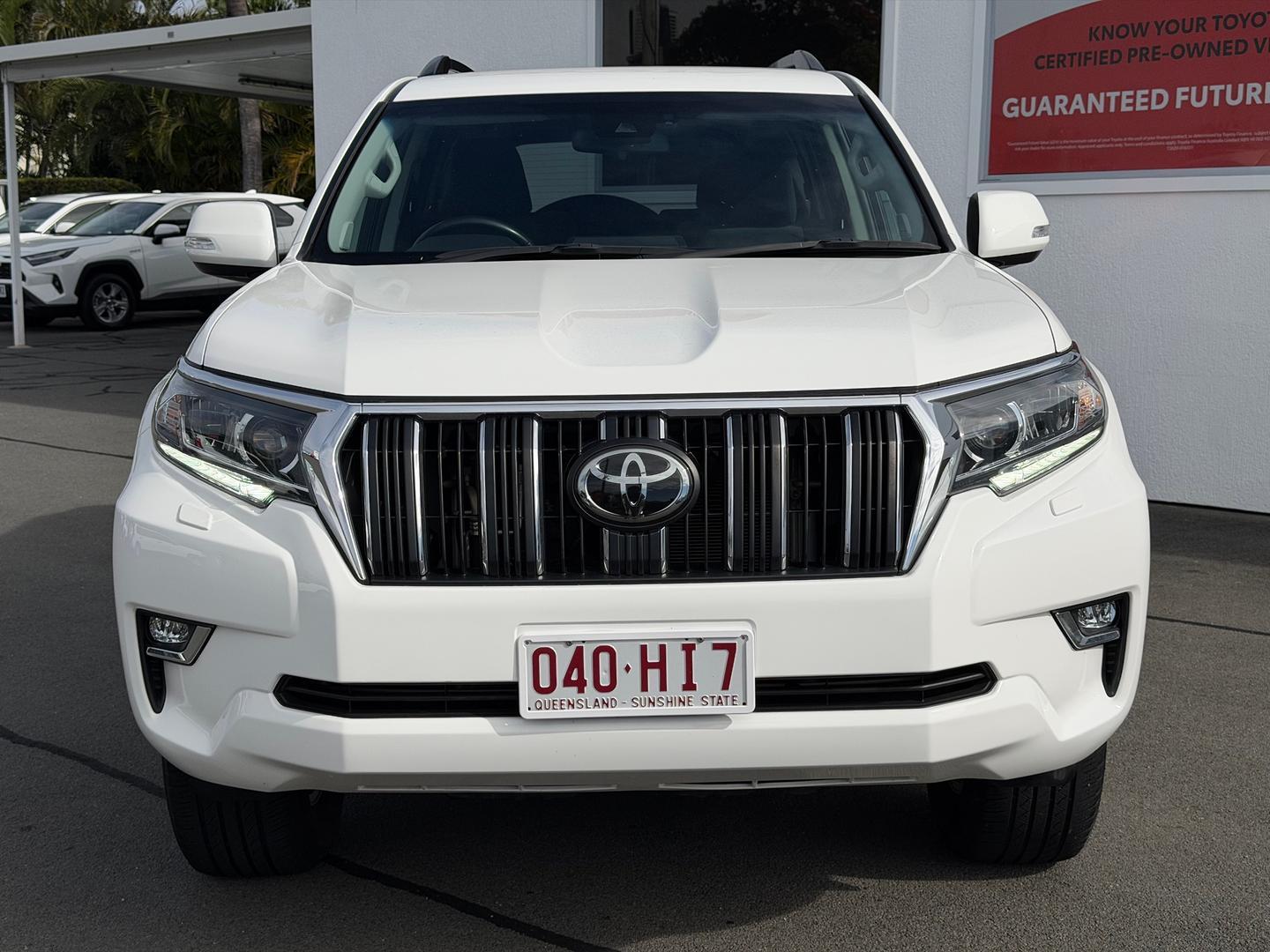2023 Toyota Landcruiser Prado GXL in White