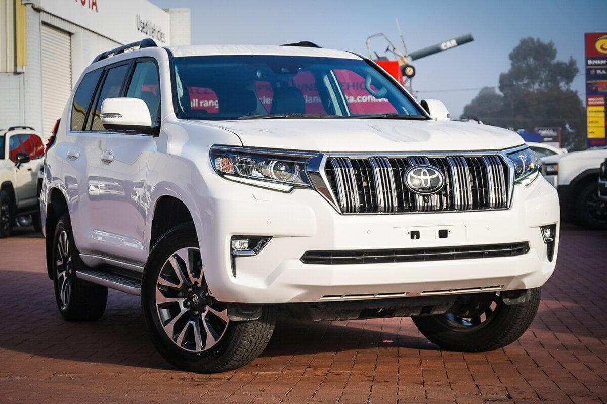 2023 Toyota Landcruiser Prado VX in White
