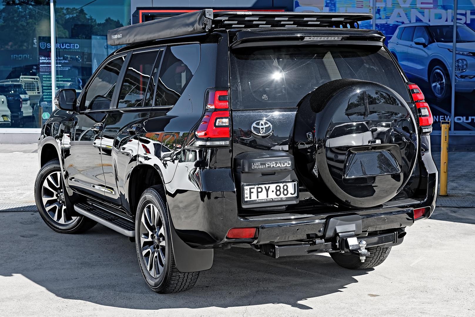 2023 Toyota Landcruiser Prado VX in Black