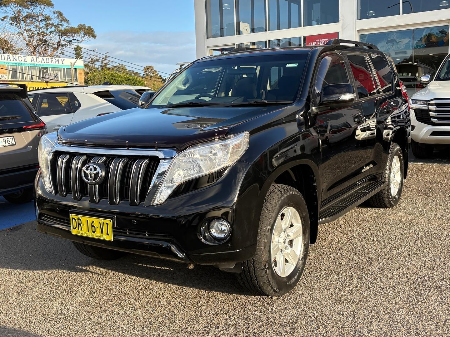 2016 Toyota Landcruiser Prado GXL in Black
