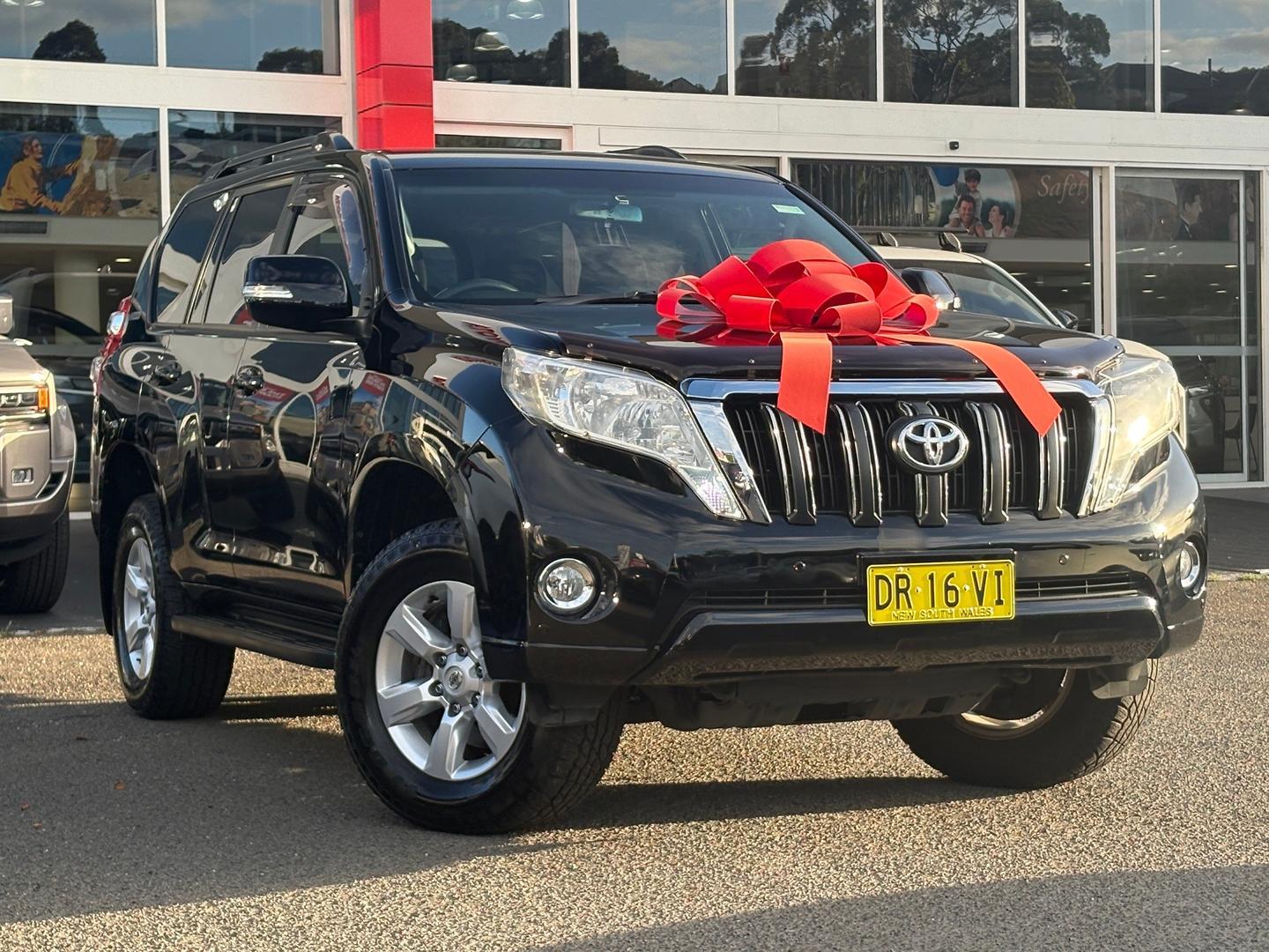 2016 Toyota Landcruiser Prado GXL in Black