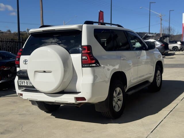 2018 Toyota Landcruiser Prado GXL in White