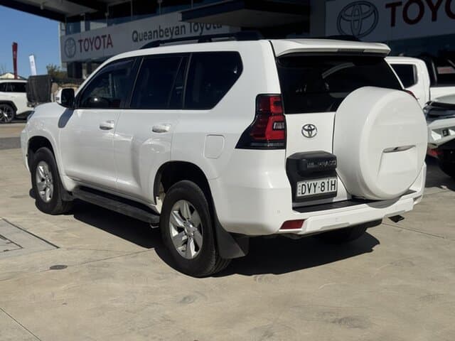 2018 Toyota Landcruiser Prado GXL in White