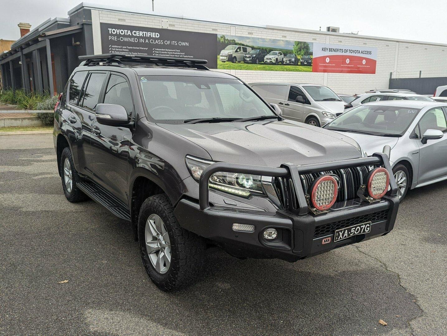 2018 Toyota Landcruiser Prado GXL in Silver