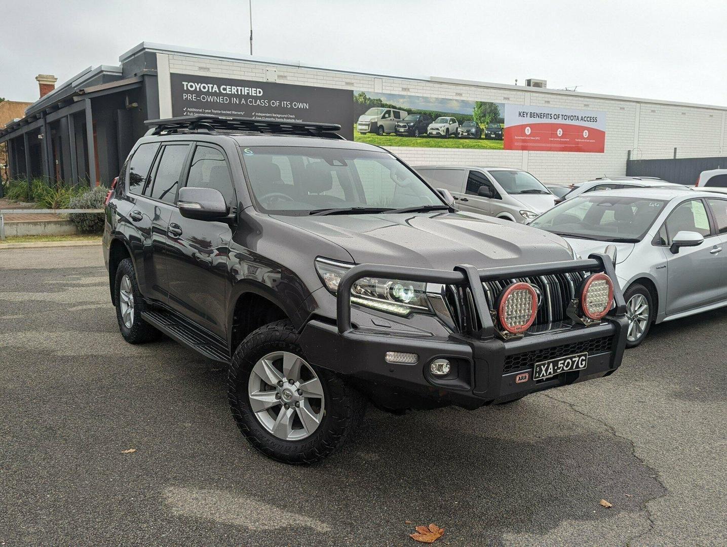 2018 Toyota Landcruiser Prado GXL in Silver
