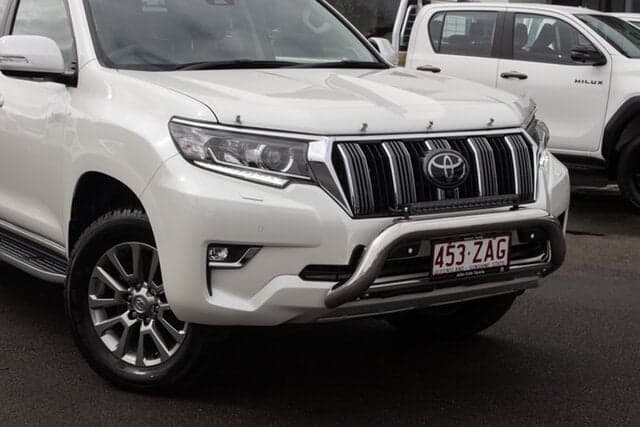 2019 Toyota Landcruiser Prado VX in White