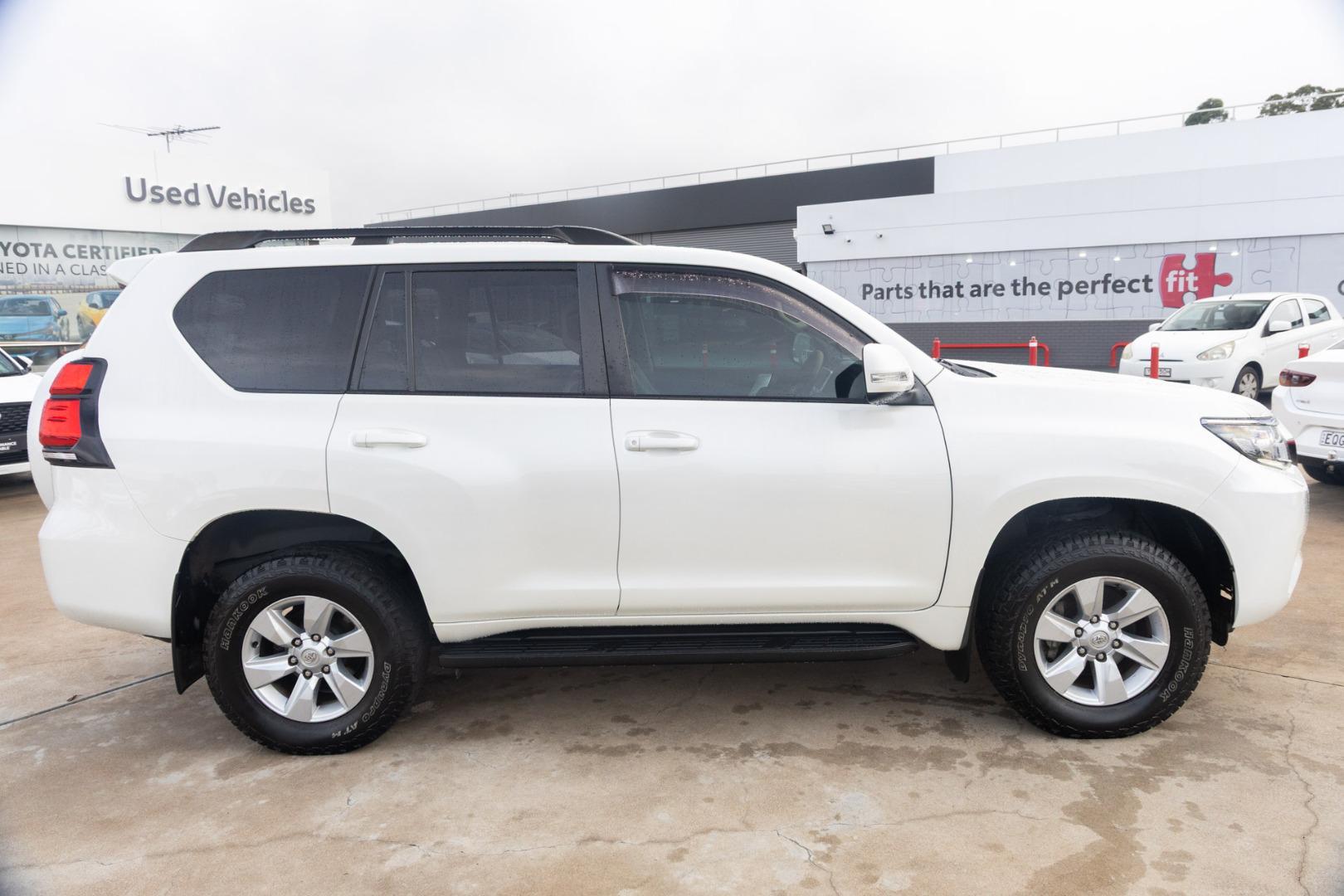 2020 Toyota Landcruiser Prado GXL in White