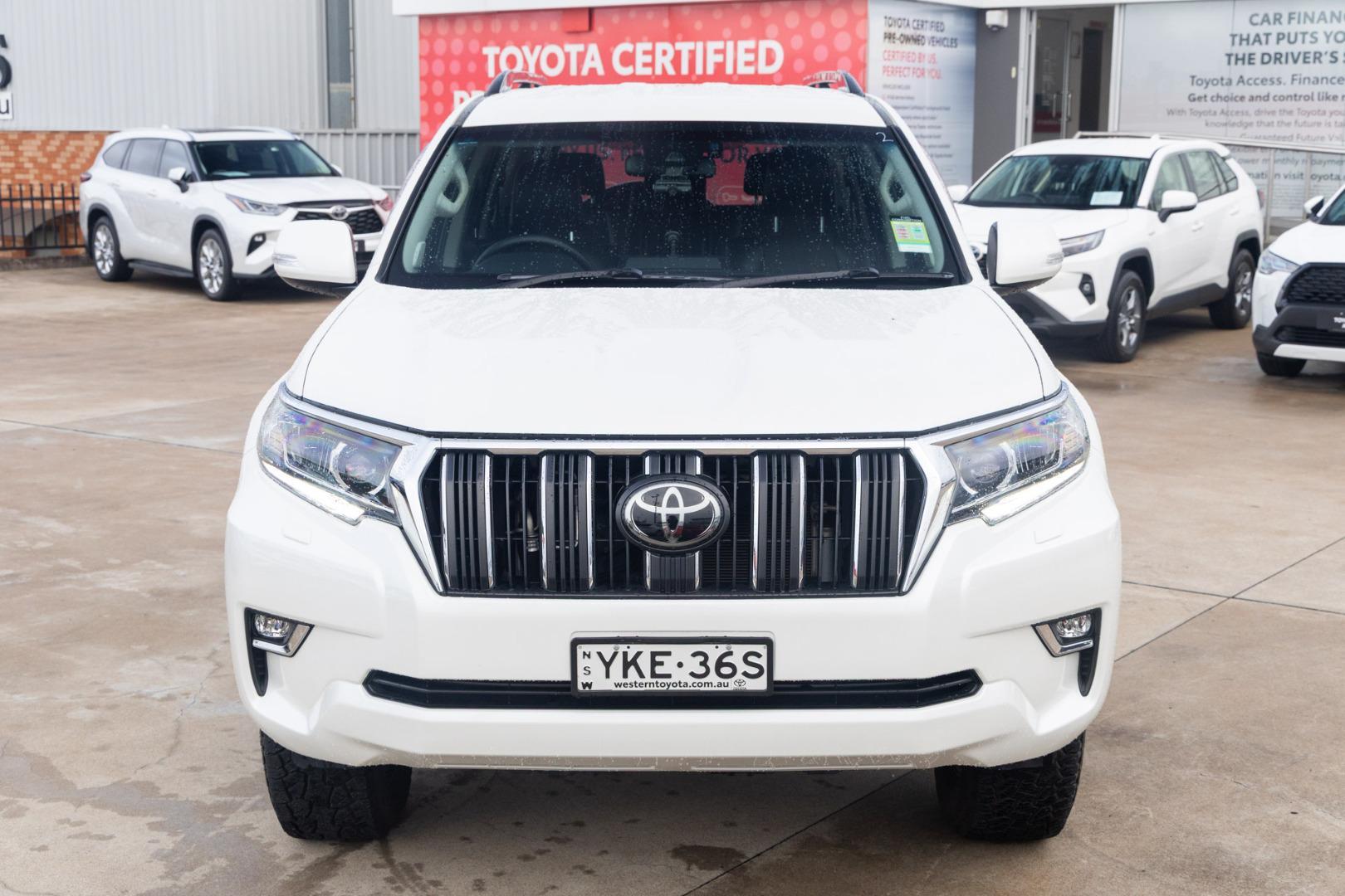 2020 Toyota Landcruiser Prado GXL in White