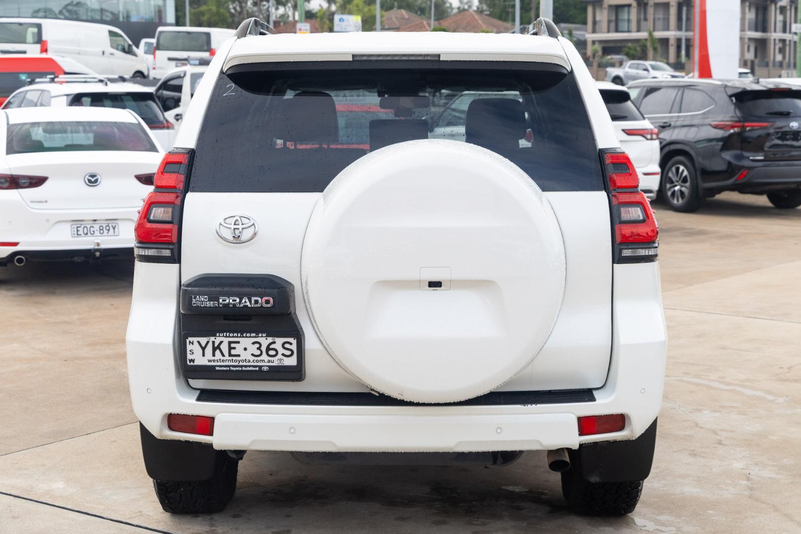 2020 Toyota Landcruiser Prado GXL in White