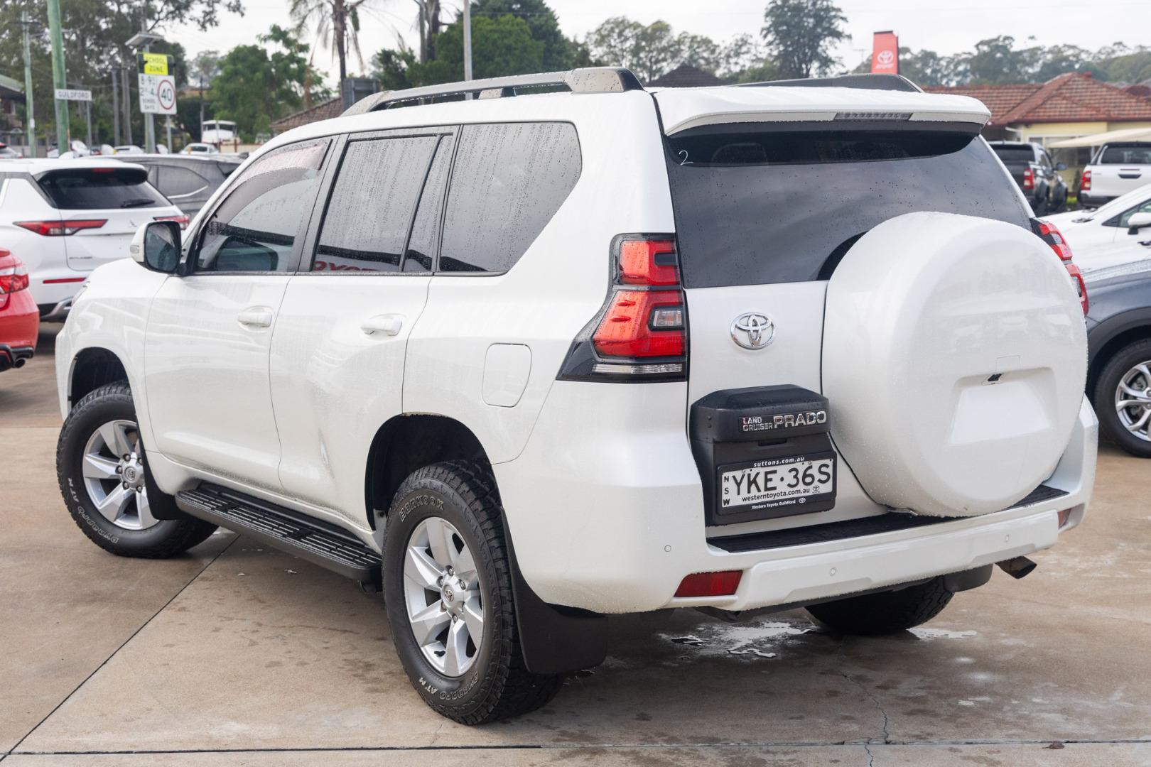 2020 Toyota Landcruiser Prado GXL in White