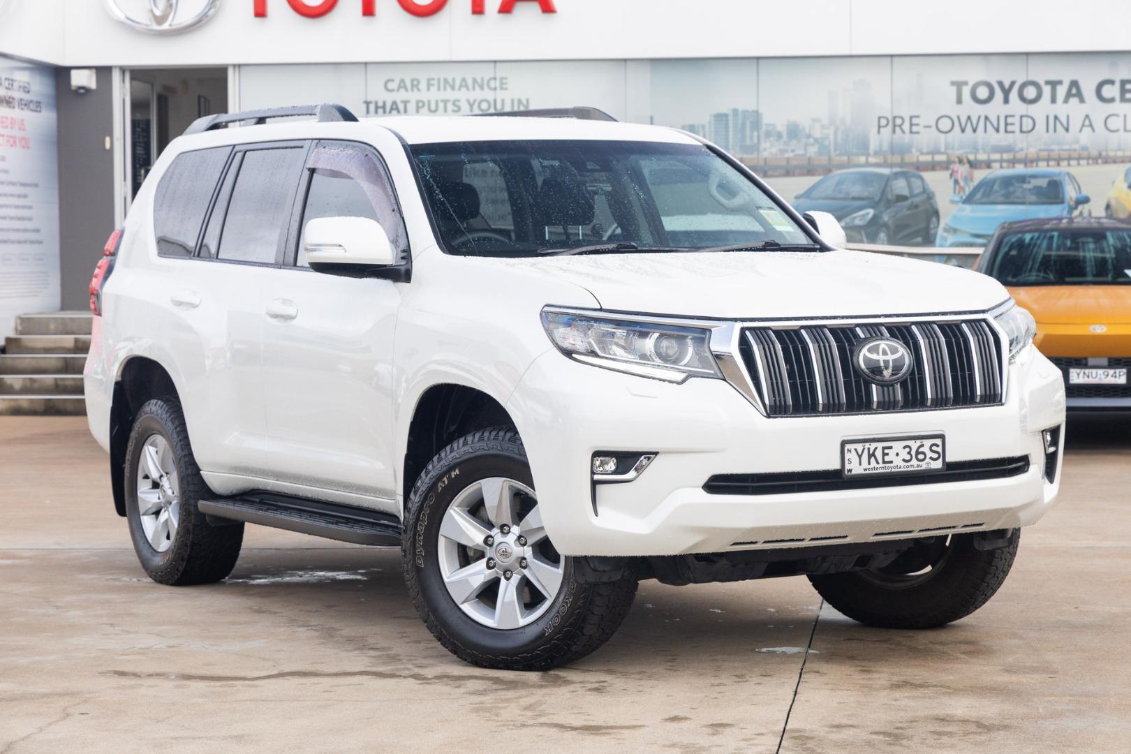 2020 Toyota Landcruiser Prado GXL in White