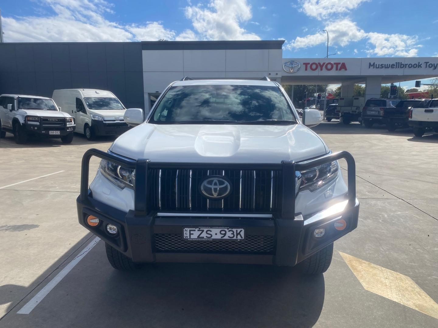 2020 Toyota Landcruiser Prado GXL in White