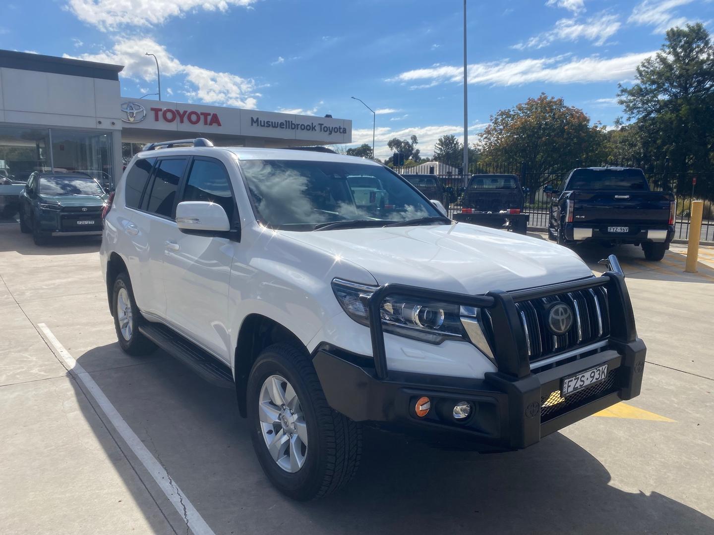 2020 Toyota Landcruiser Prado GXL in White