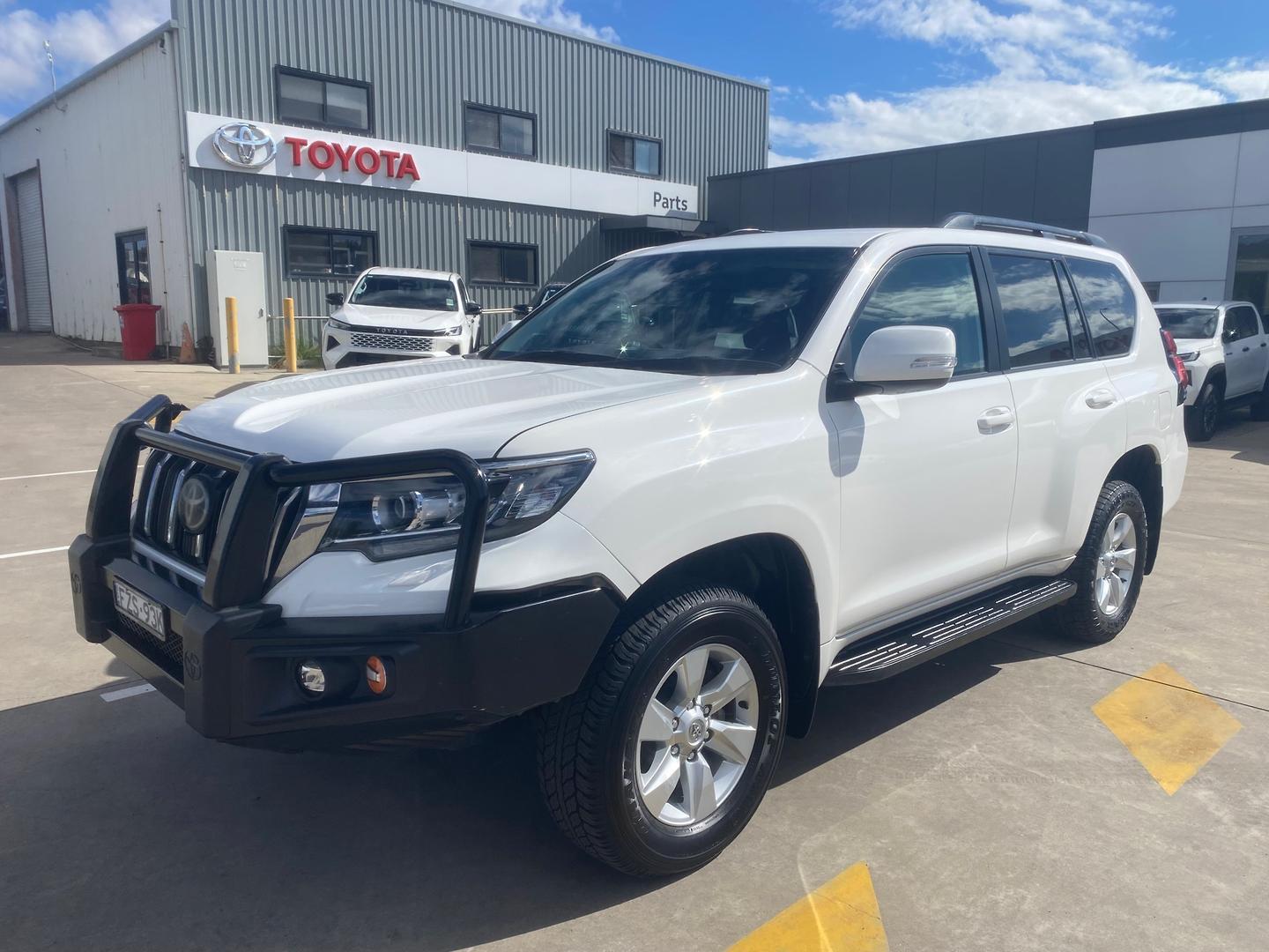 2020 Toyota Landcruiser Prado GXL in White