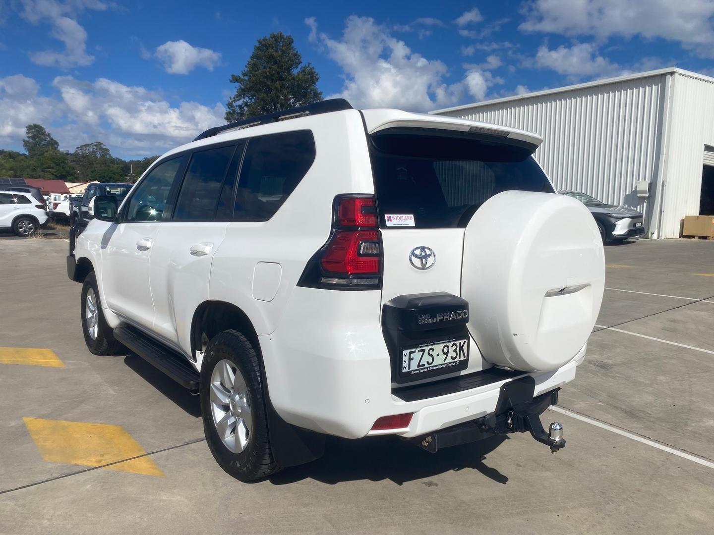 2020 Toyota Landcruiser Prado GXL in White