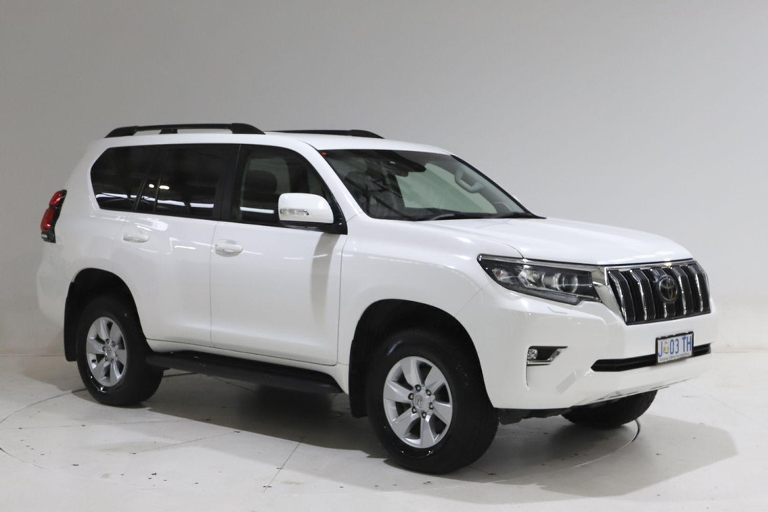 2021 Toyota Landcruiser Prado GXL in White