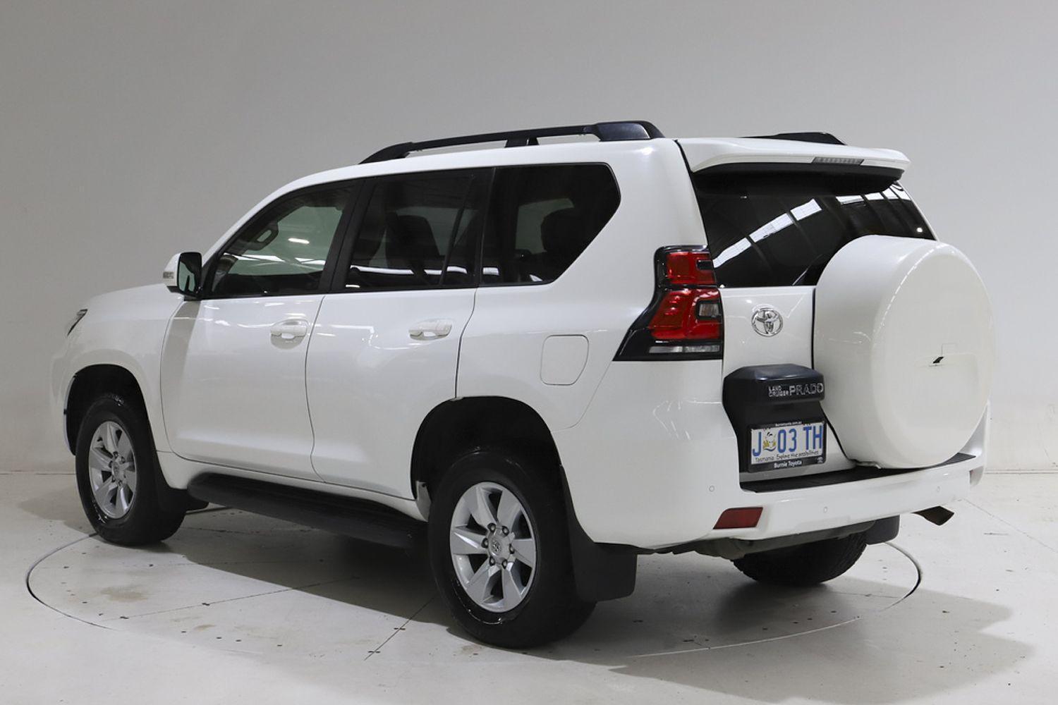 2021 Toyota Landcruiser Prado GXL in White